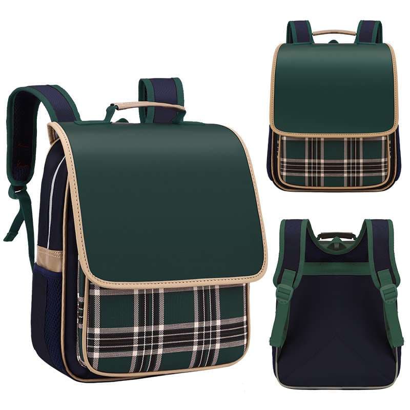 子どもリュック 通園におすすめ　チェック柄のかわいいあんしんリュック