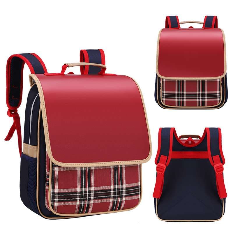 子どもリュック 通園におすすめ　チェック柄のかわいいあんしんリュック