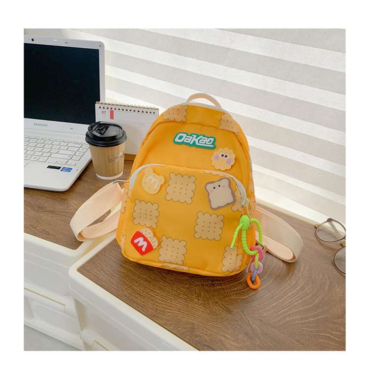 子どもリュック　もちもちクッキー柄キッズリュック