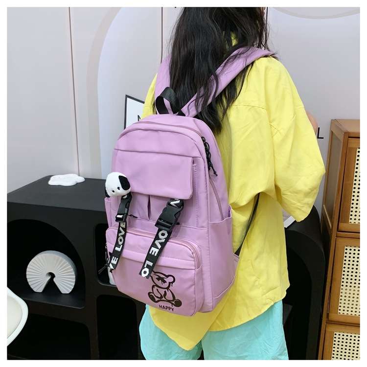 子どもリュック　 くまさんと笑顔のお出かけリュック