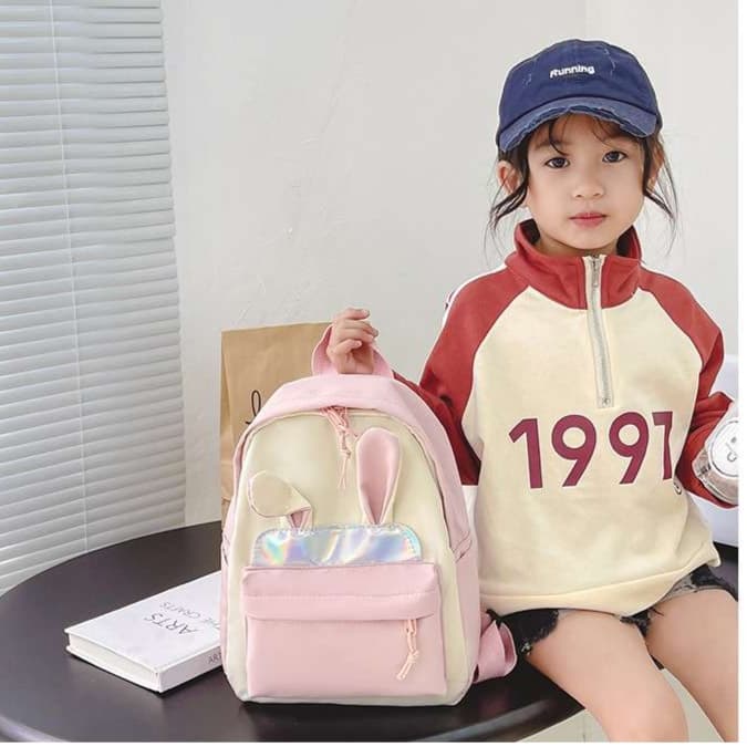 子どもリュック　うさぎ耳のかわいいキッズリュック