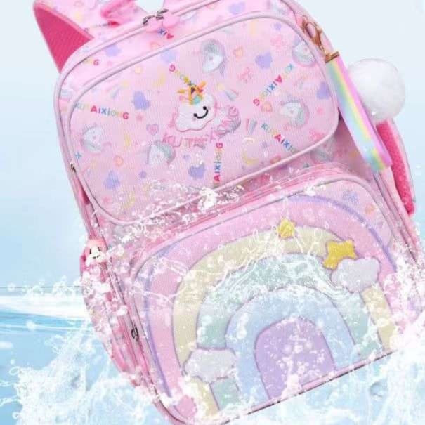 子どもリュック　 ゆめかわ虹の妖精リュック