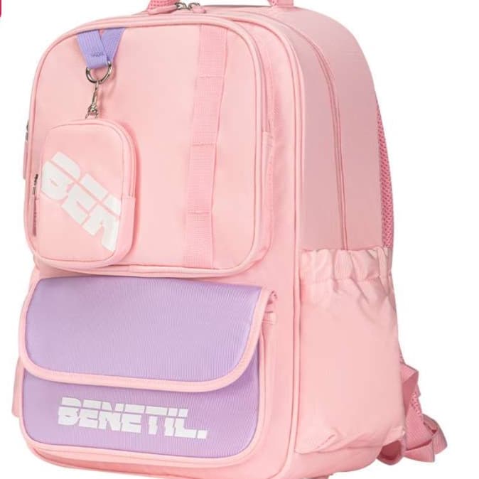 子どもリュック　多機能ポケット付きキッズリュック