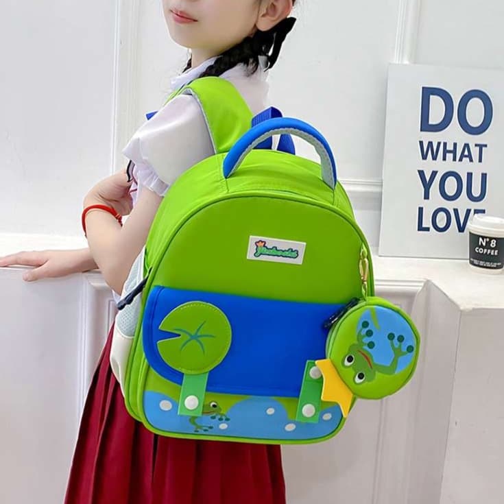 子どもリュック　 かえるとうさぎの楽しいリュック