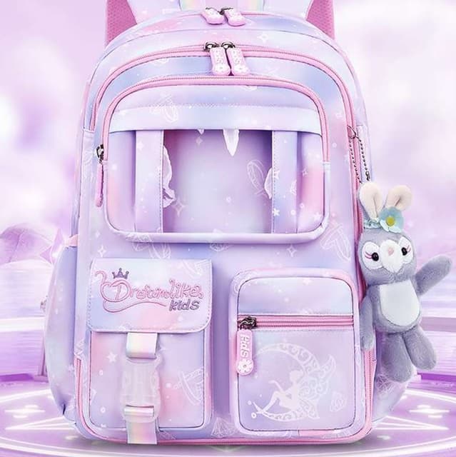 子どもリュック 夢見る少女の冒険バッグ