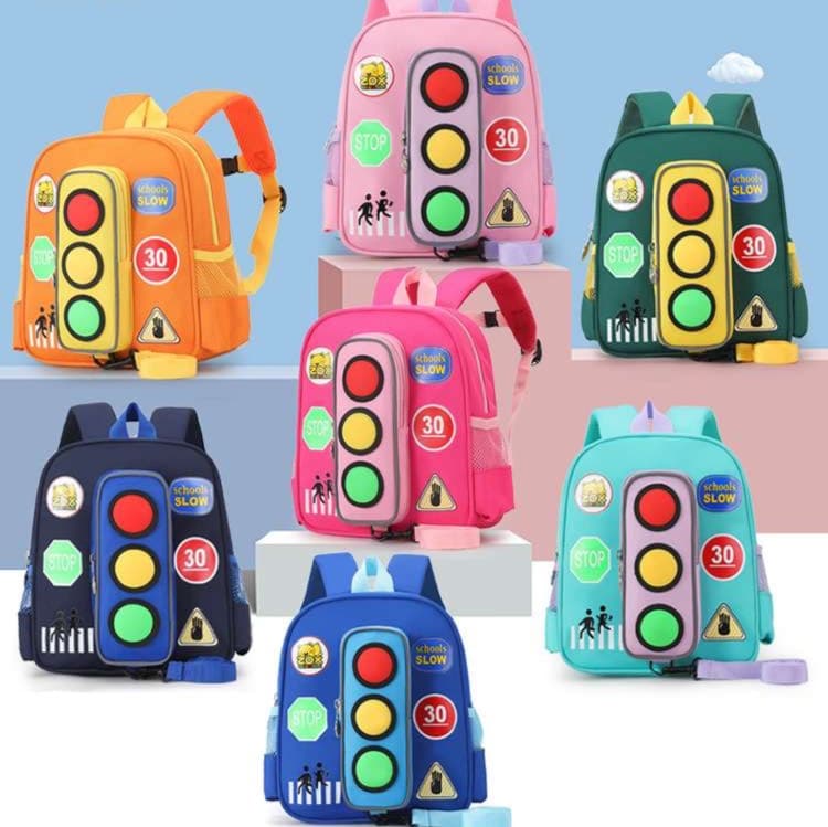 子どもリュック 信号機デザインの子供用通学リュック