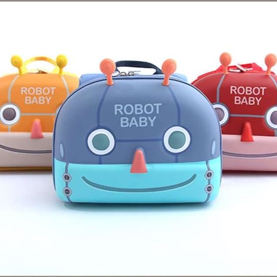 子どもリュック にこにこロボット幼児用リュック