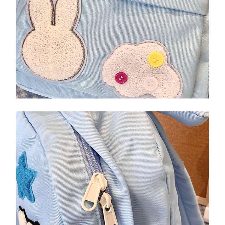 子どもリュックふわふわうさぎのキッズリュック