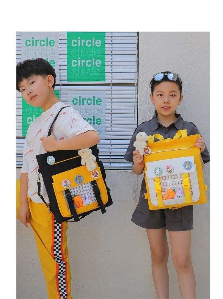 子どもリュック　 うさぎとにんじんのファンシーリュック
