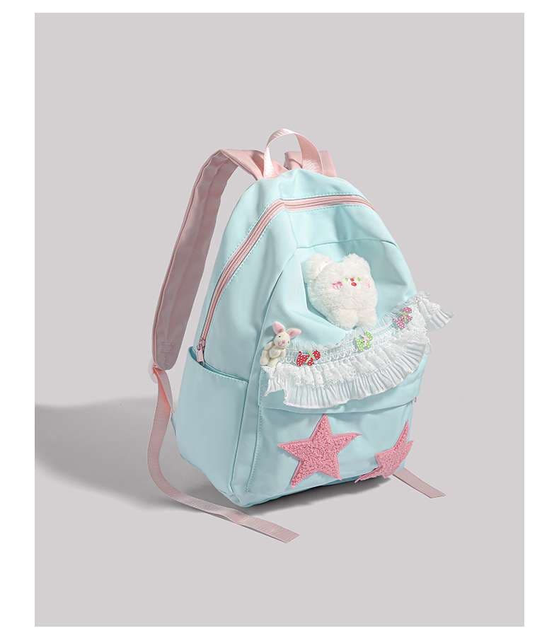 子どもリュック ふわもこ星空リュック