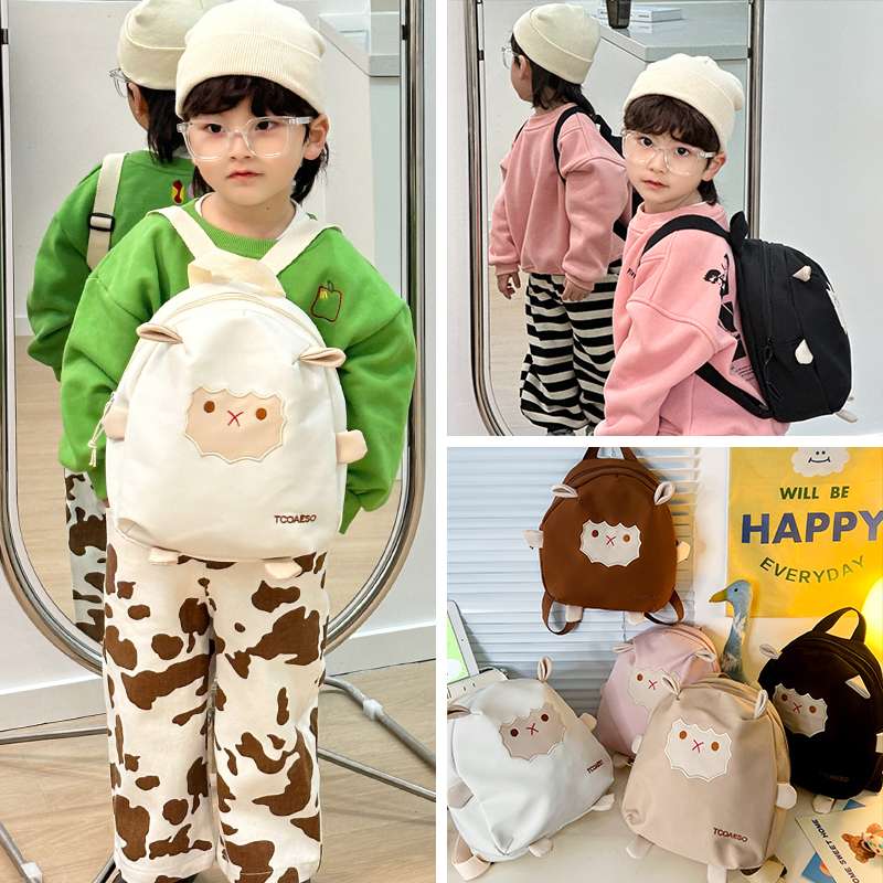 子どもリュック　かわいい動物さん顔のキッズリュック