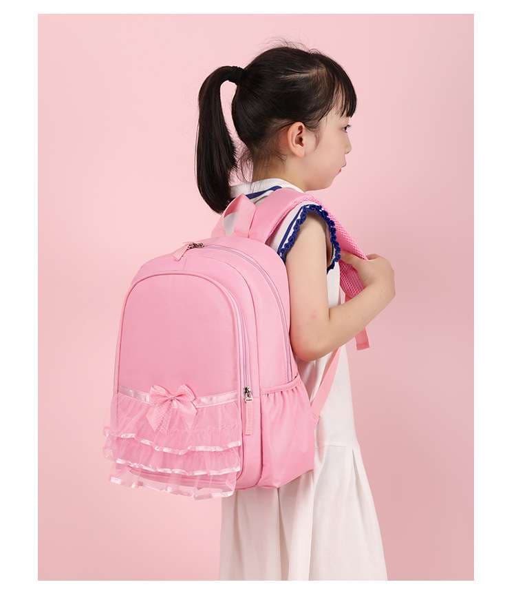 子どもリュック ふわふわフリル付きリュックサック