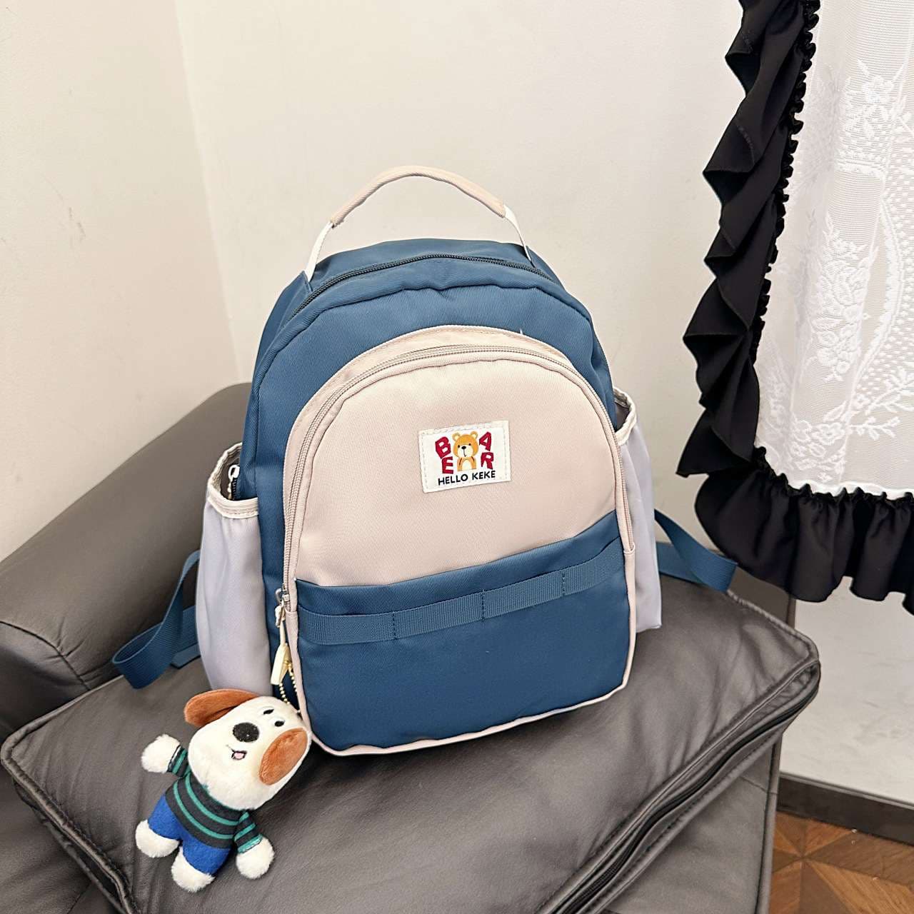 子どもリュック　かわいい動物刺繍入りキッズリュック