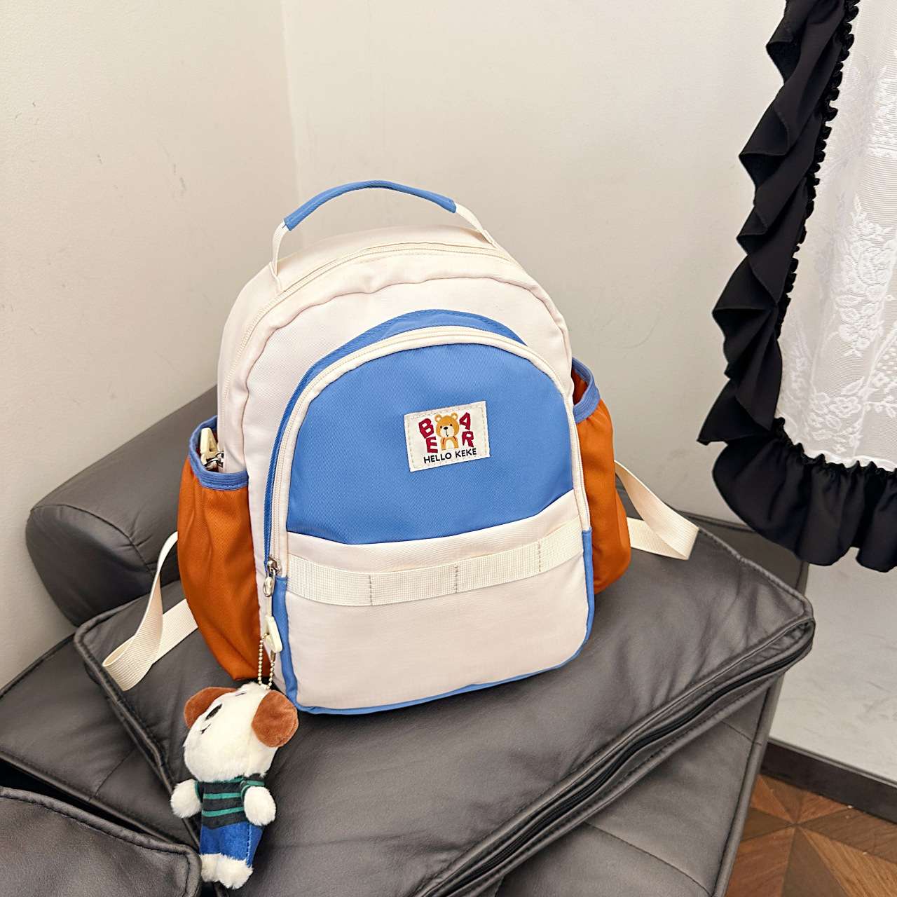 子どもリュック　かわいい動物刺繍入りキッズリュック