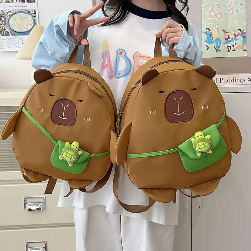 子どもリュック くまさん顔のリュック