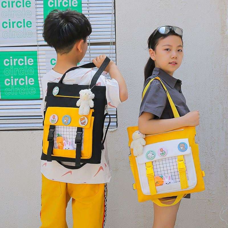 子どもリュック　 うさぎとにんじんのファンシーリュック