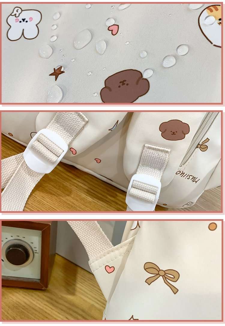 子どもリュック かわいい動物イラスト入り子供用リュック