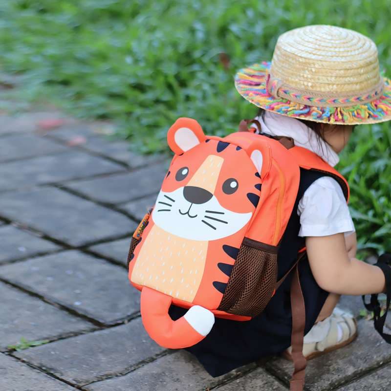 子どもリュック 遠足用かわいいトラさんリュックサック