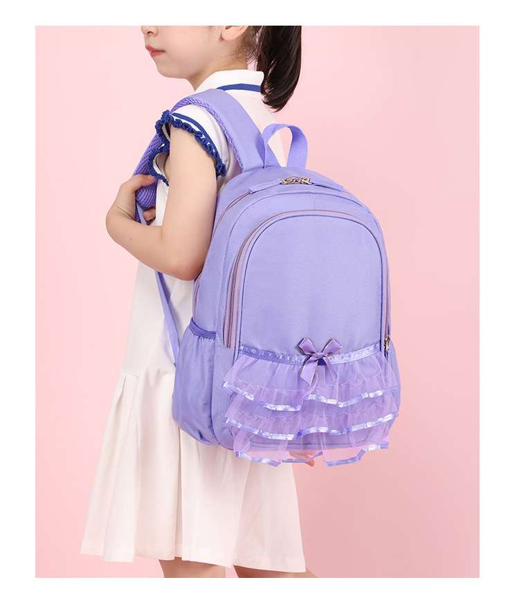 子どもリュック ふわふわフリル付きリュックサック