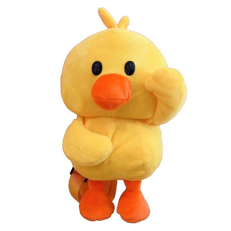 子どもリュック ふわふわアヒルリュック