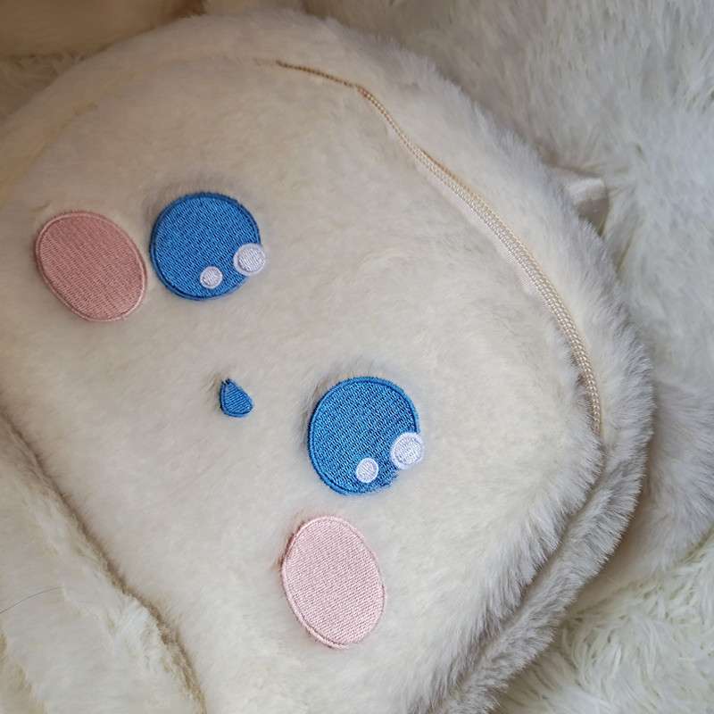 子どもリュック もこもこお顔のゆるかわリュック
