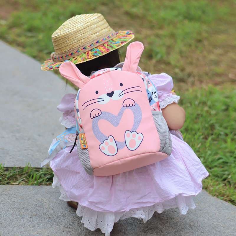 子どもリュック アウトドア用 かわいいうさぎさんの冒険リュック