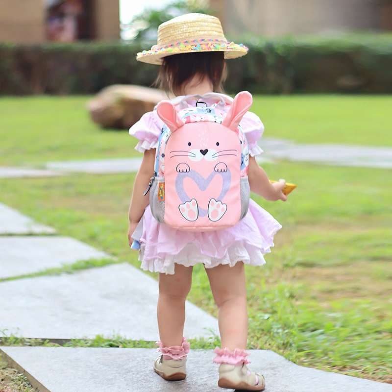 子どもリュック アウトドア用 かわいいうさぎさんの冒険リュック