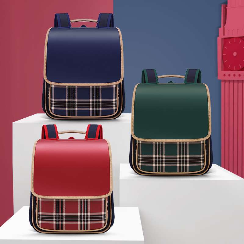 子どもリュック 通園におすすめ　チェック柄のかわいいあんしんリュック