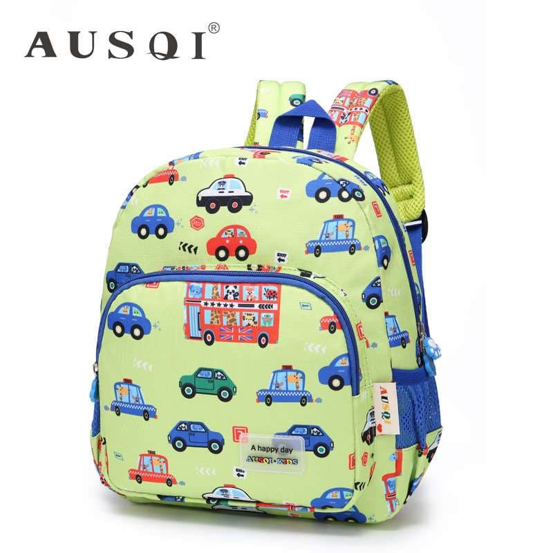 子どもリュック 子ども用かわいい乗り物いっぱいわくわくリュック