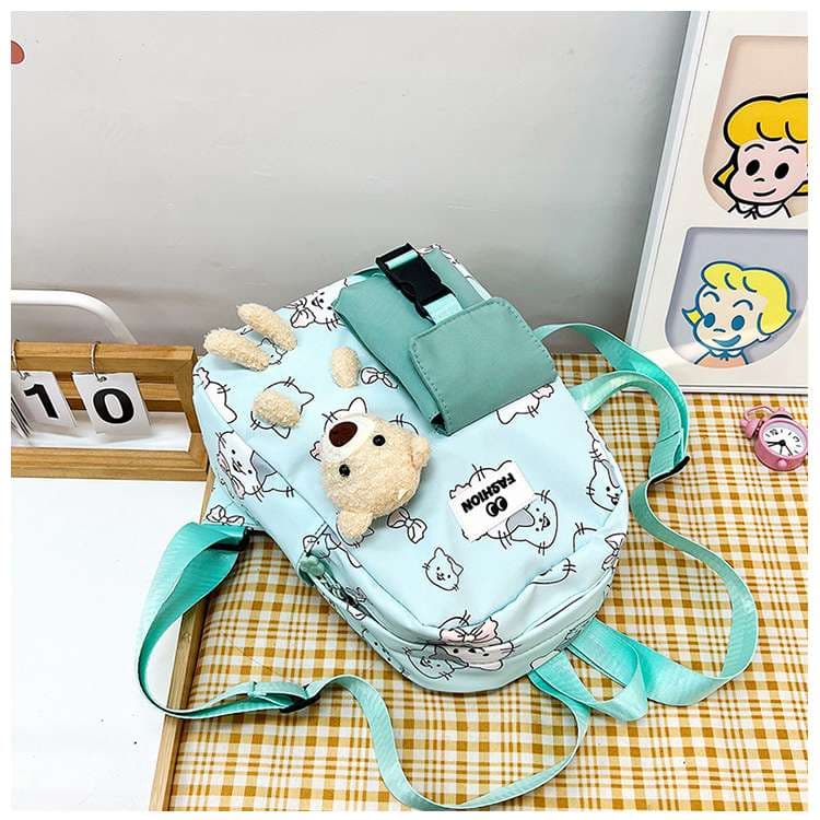 子どもリュック　キュートな動物柄キッズリュック
