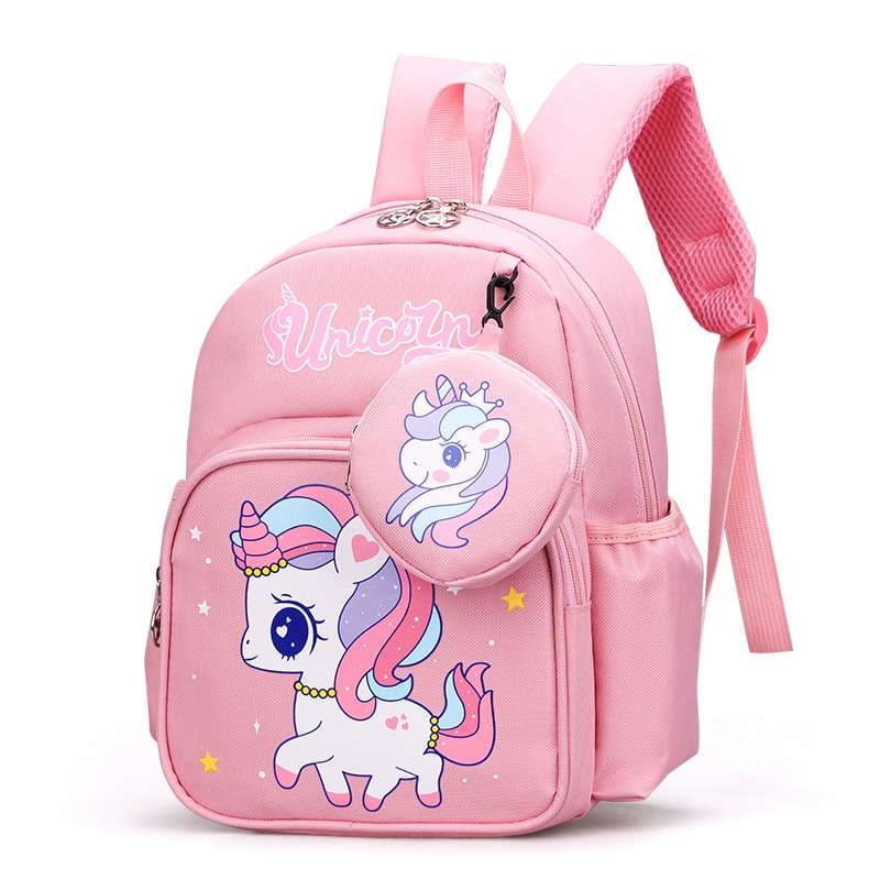 子どもリュック おしゃれかわいいうさぎとユニコーンのファンタジーリュック
