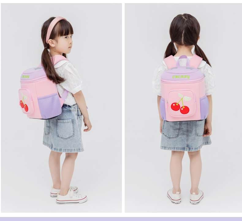 子どもリュック　 かわいいさくらんぼモチーフ子供用リュック