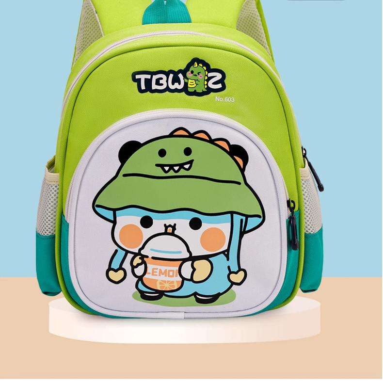 子どもリュック　恐竜キャラクター付きキッズリュック