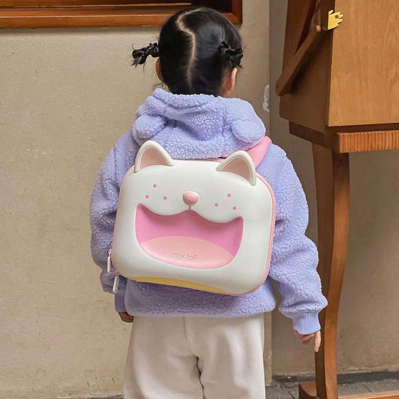 子どもリュック もふもふ動物顔リュック