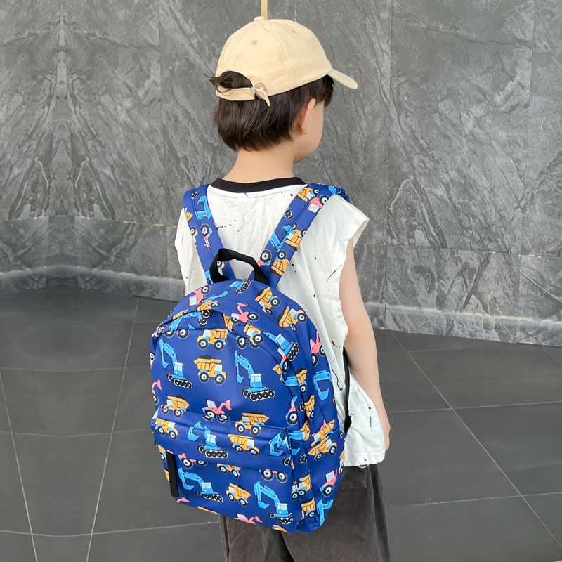 子どもリュック 働く車デザイン