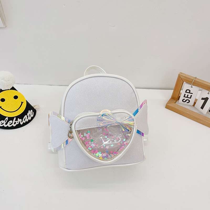 子どもリュック キラキラハートのおでかけにおすすめリュック