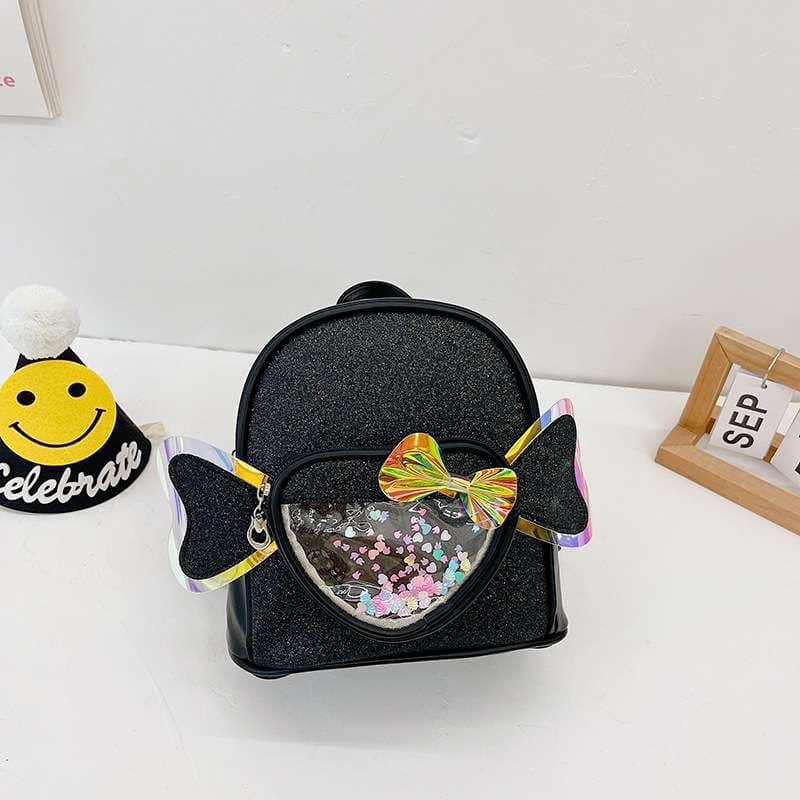 子どもリュック キラキラハートのおでかけにおすすめリュック