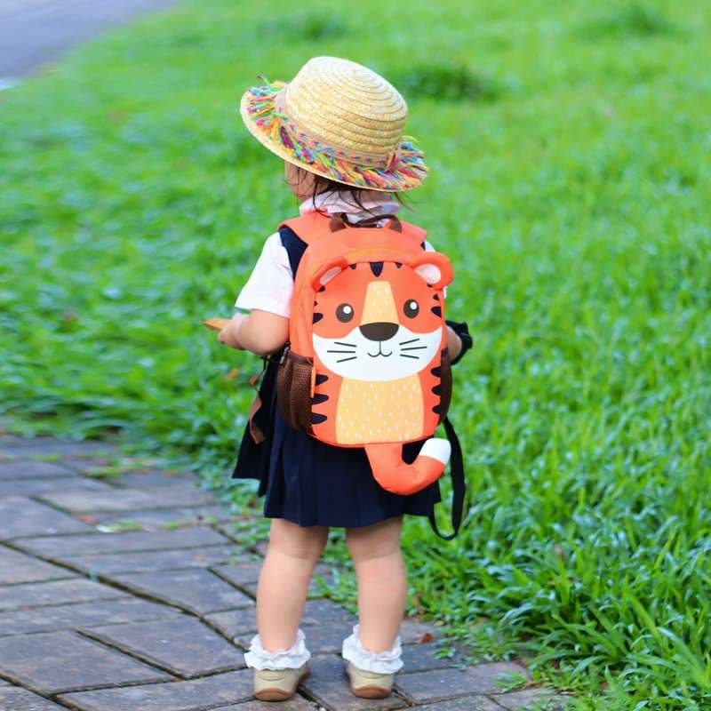 子どもリュック 遠足用かわいいトラさんリュックサック