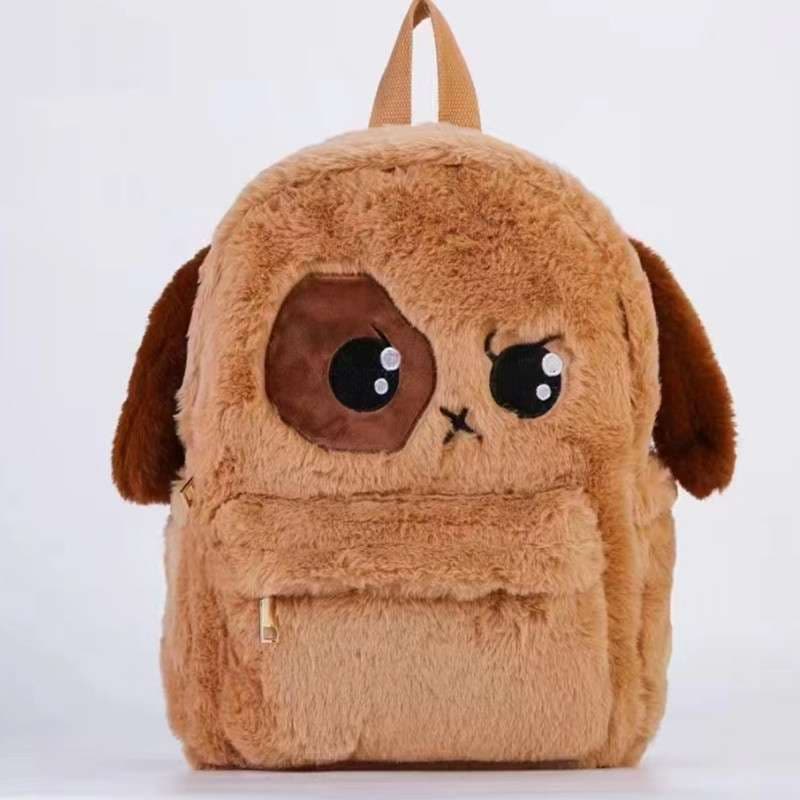 子どもリュック もこもこお顔のゆるかわリュック