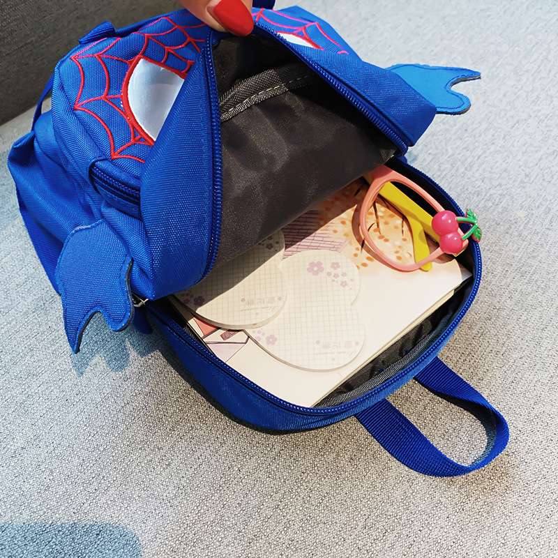 子どもリュック　蜘蛛の巣柄キッズリュック