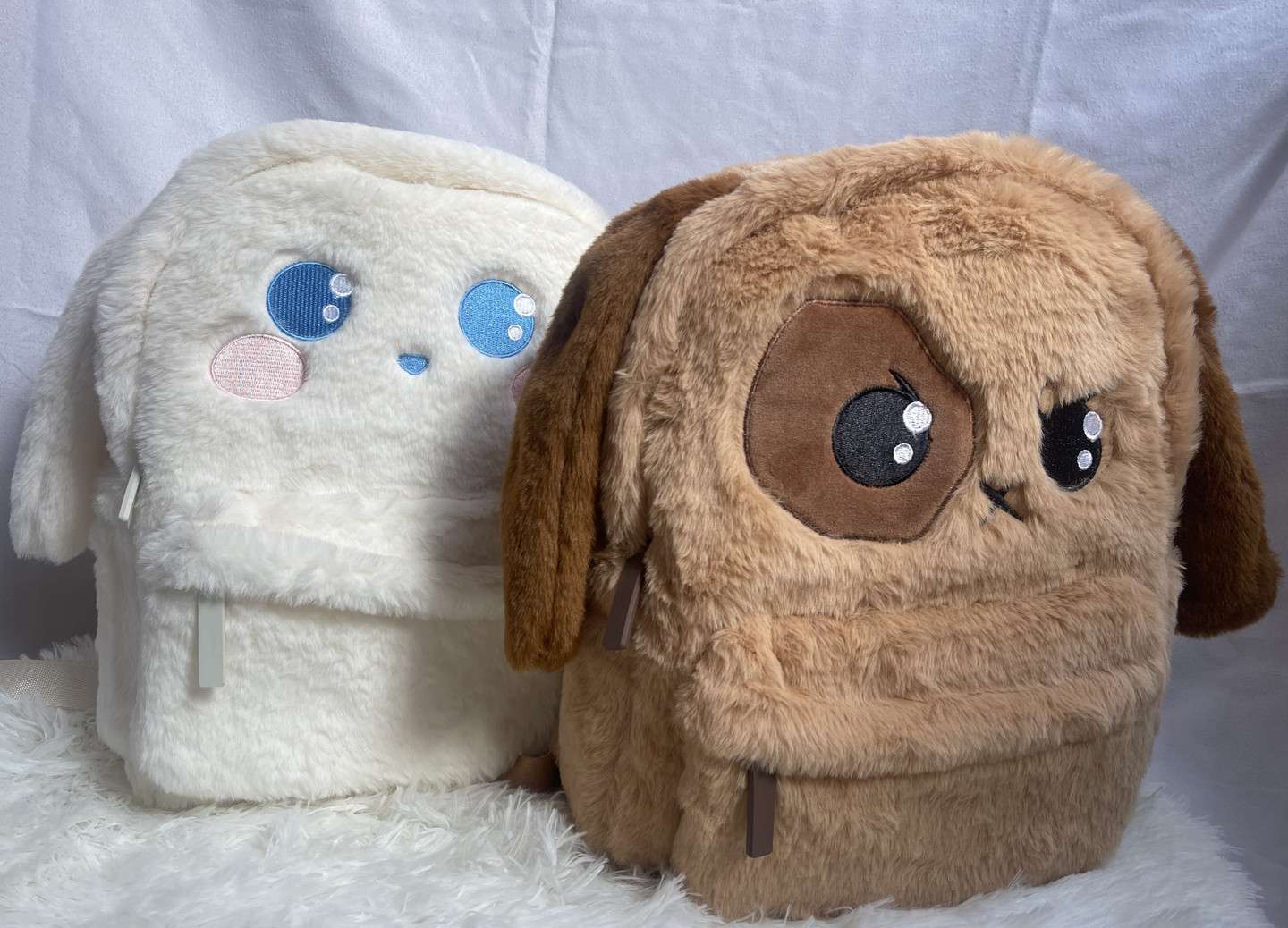 子どもリュック もこもこお顔のゆるかわリュック