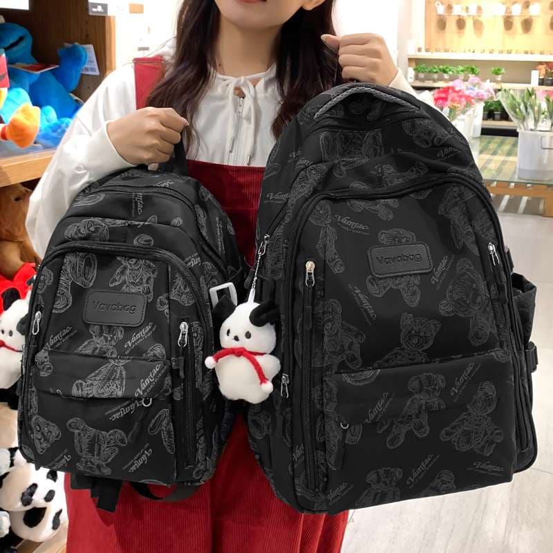 子どもリュック クマ柄リュック 大容量かわいい通園バッグ