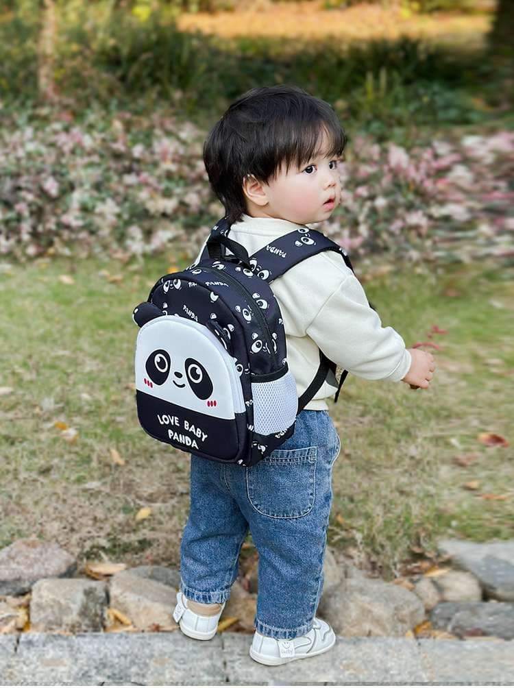 子どもリュック アウトドアにおすすめかわいいパンダの撥水キッズリュック