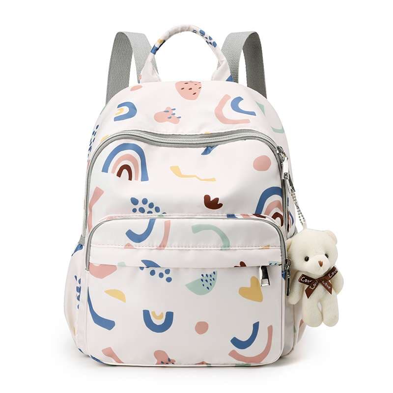 子どもリュック　虹色パターン キッズリュック