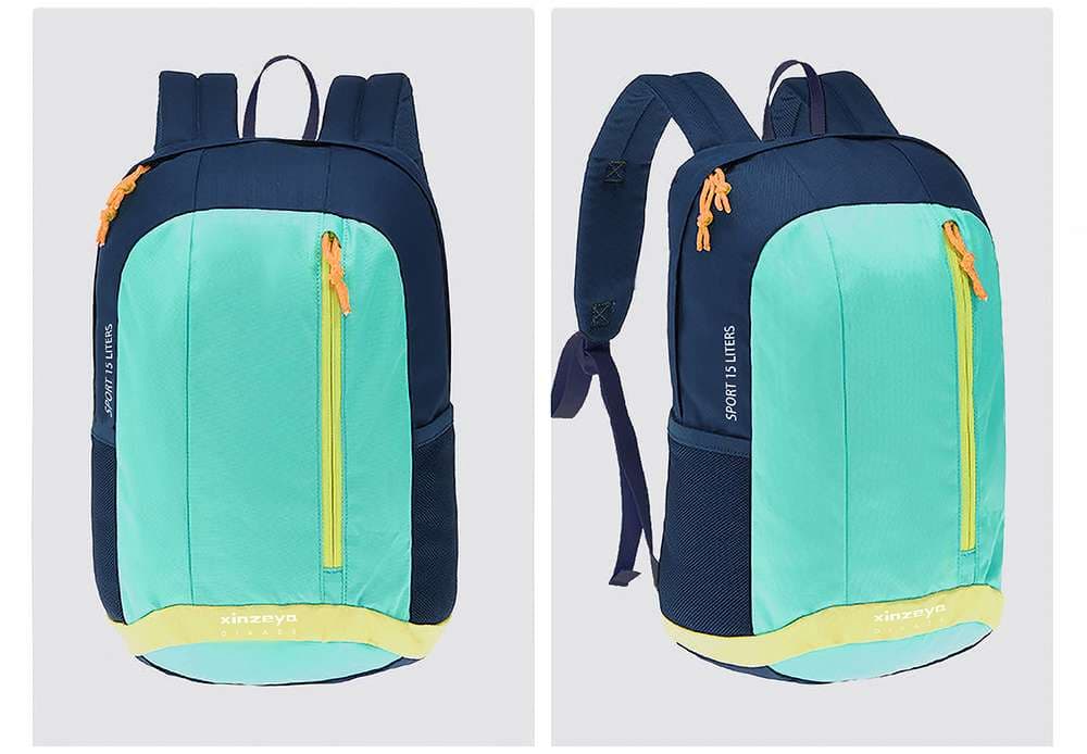 子どもリュック　15L子ども用軽量撥水加工アウトドアリュック