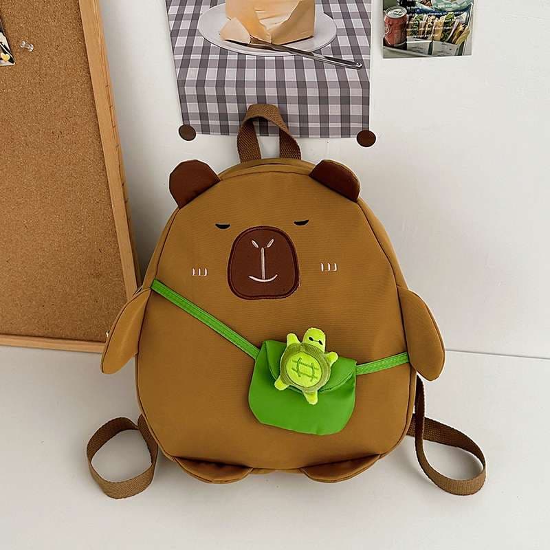 子どもリュック くまさん顔のリュック