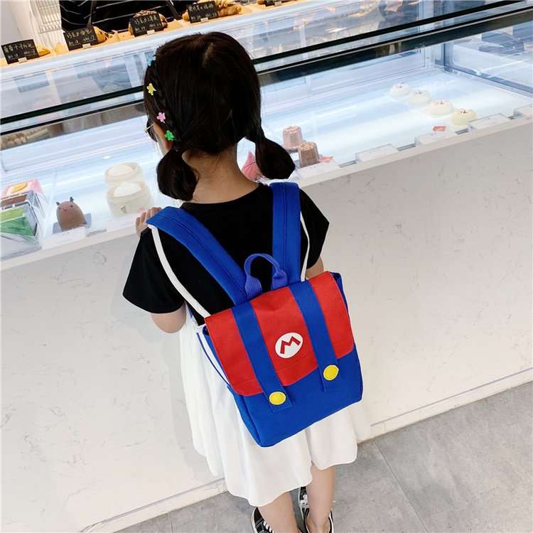 子どもリュック　マリオ風キャラクター風キッズリュック