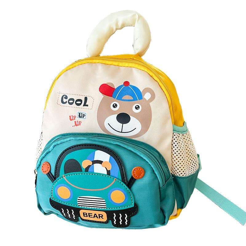 子どもリュック　くまさんと車のキッズリュック