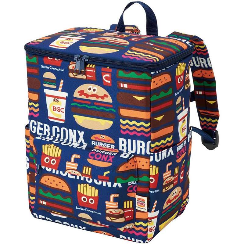 子どもリュック　ハンバーガーモチーフ