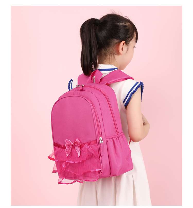 子どもリュック ふわふわフリル付きリュックサック